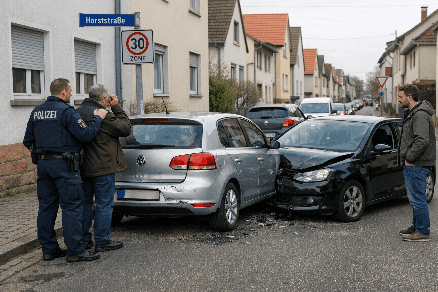 2,4 Promille nach Auffahrunfall in Landau