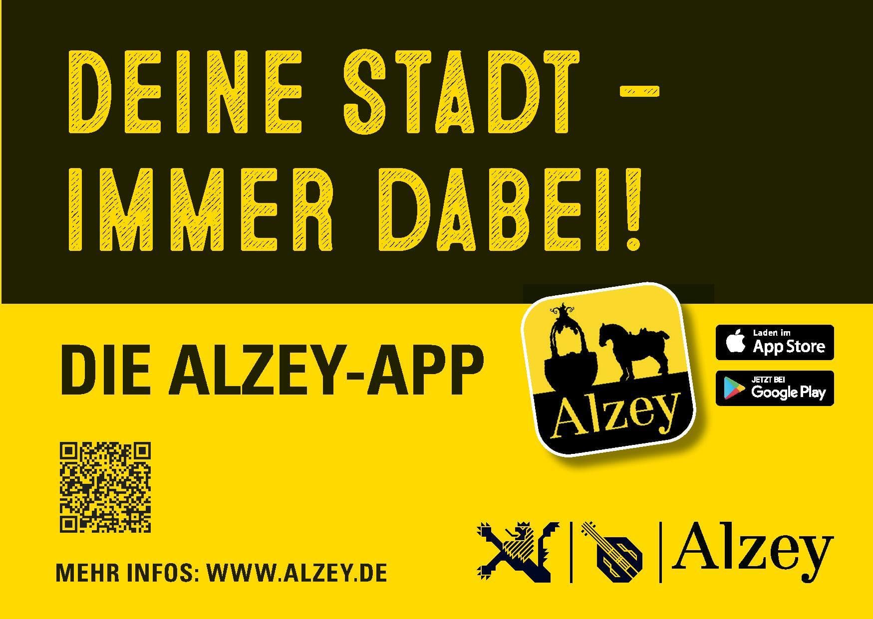 Die Alzey-App: Dein digitaler Begleiter in der Volkerstadt