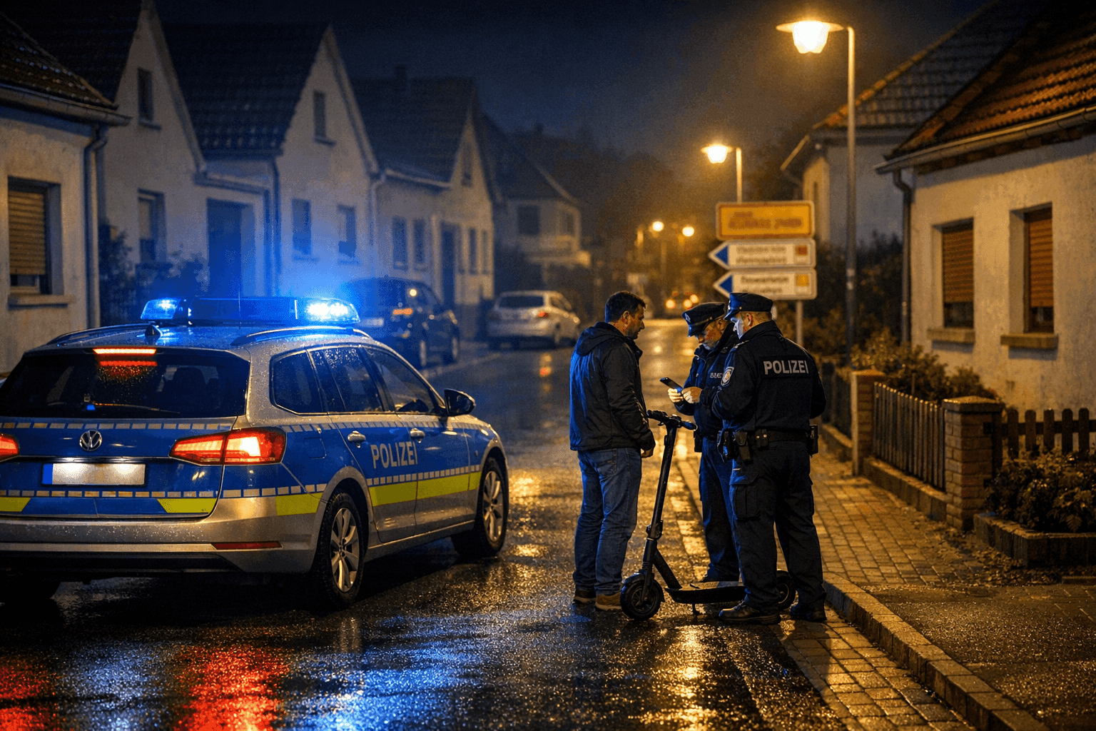 E-Scooter-Kontrolle endet mit Strafverfahren
