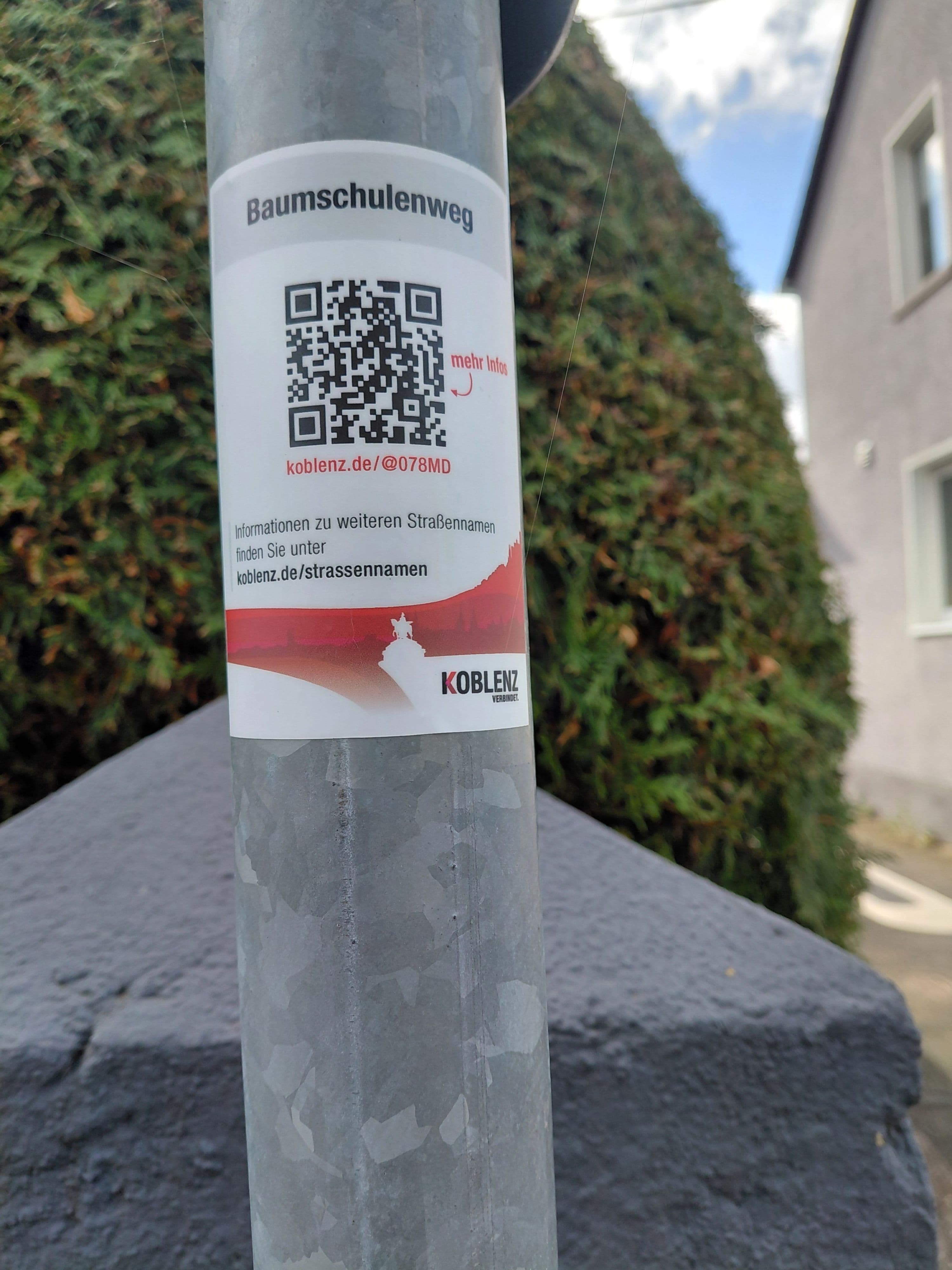 Geschichte per QR-Code entdecken