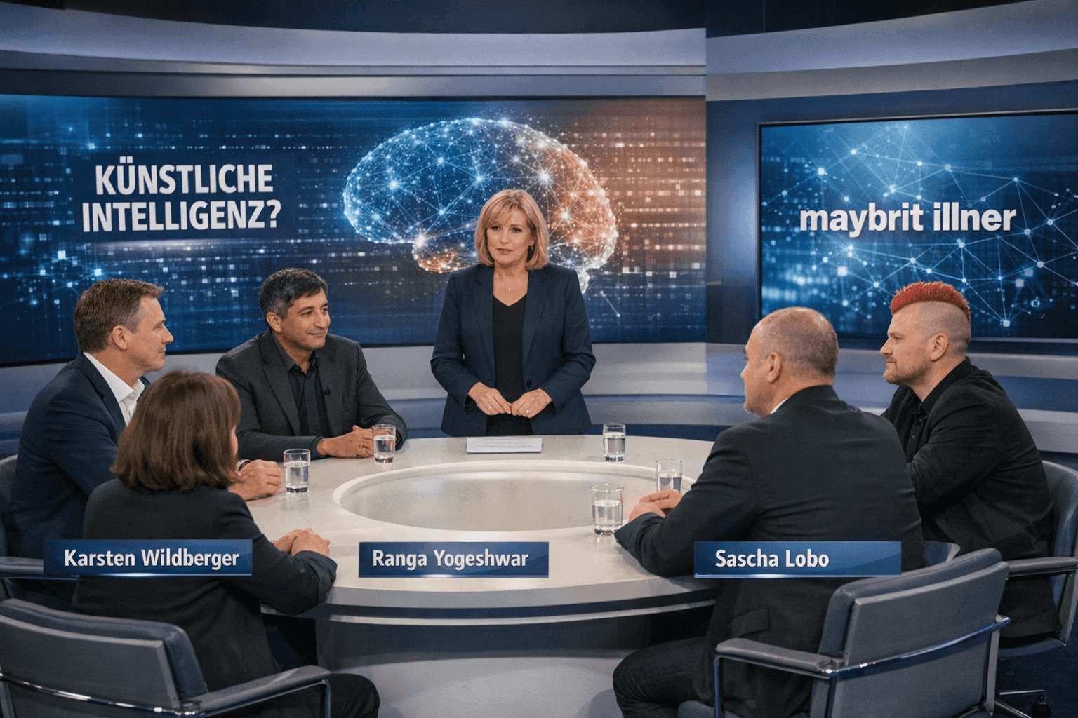 KI-Machtkampf bei „maybrit illner“