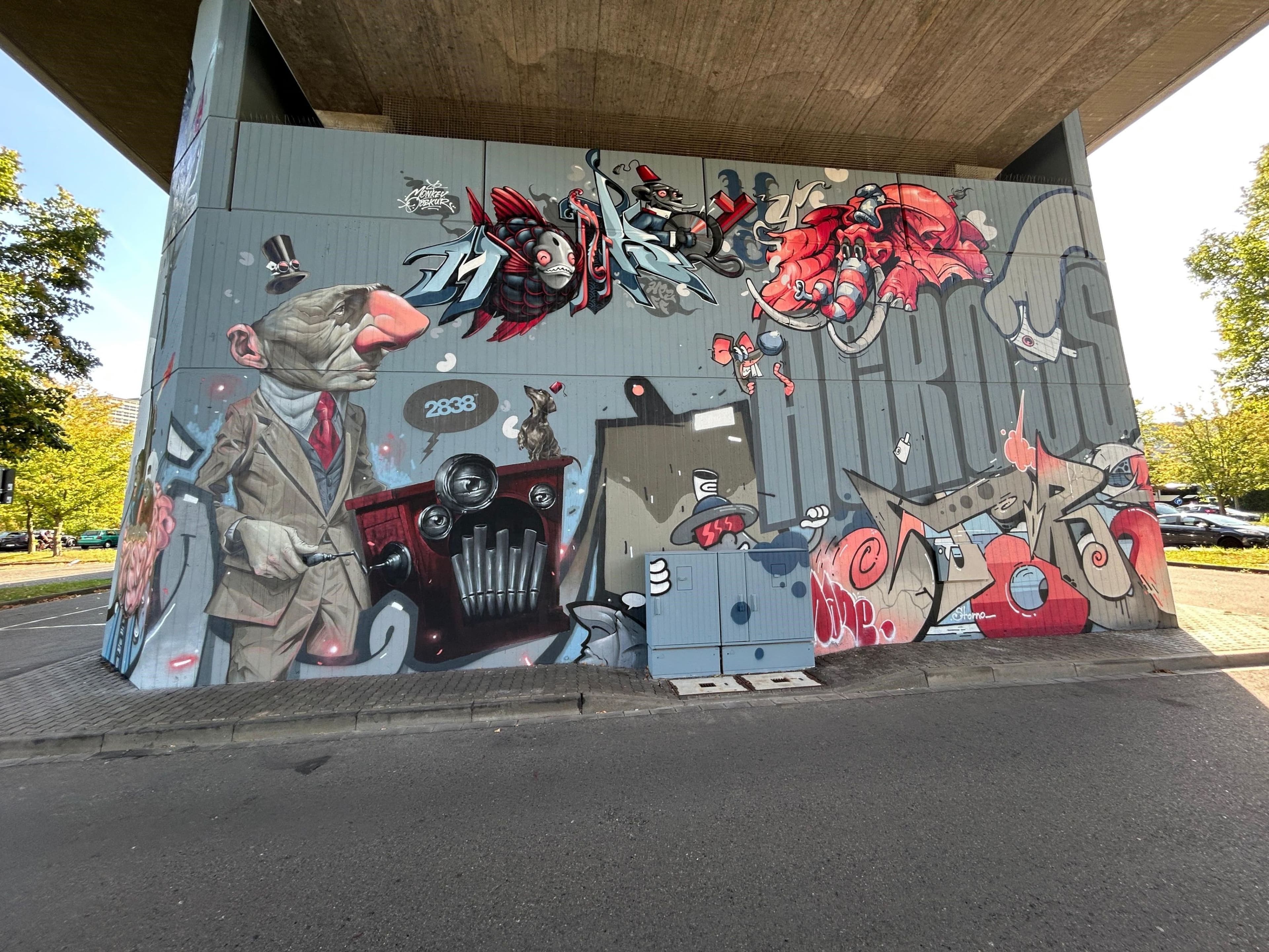 Koblenz erstrahlt mit neuem Street-Art-Meisterwerk
