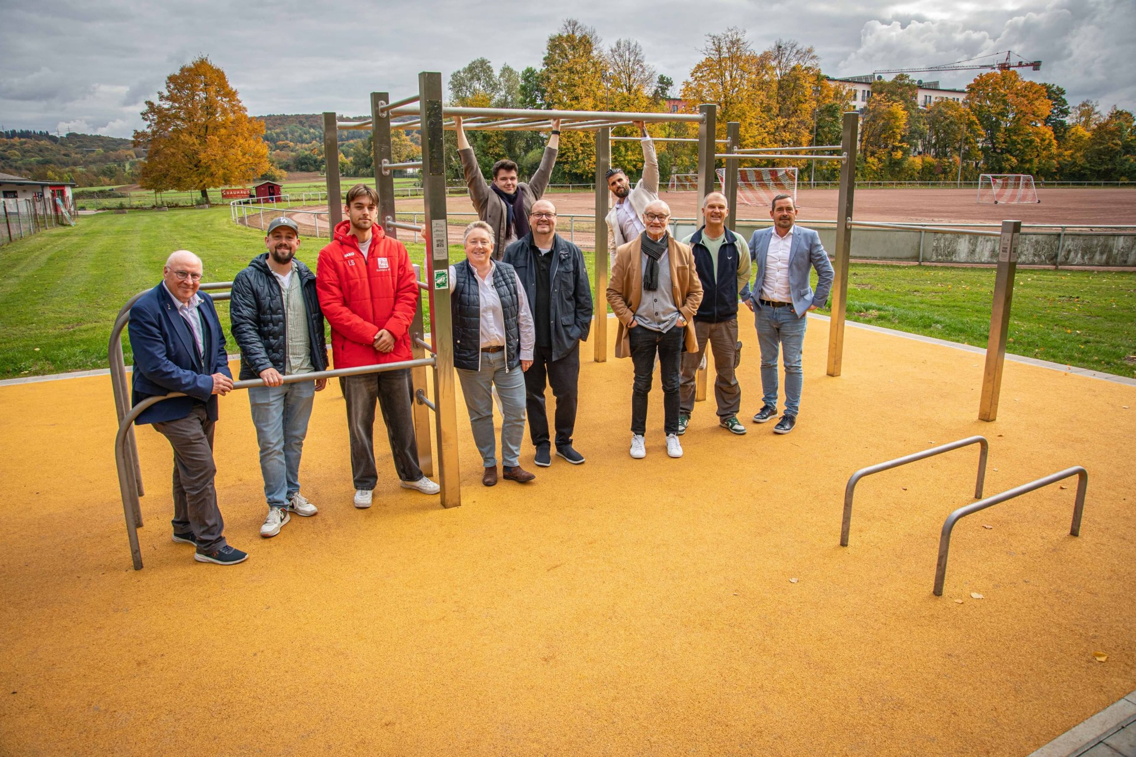 Neue Calisthenics-Anlage in Koblenz eröffnet
