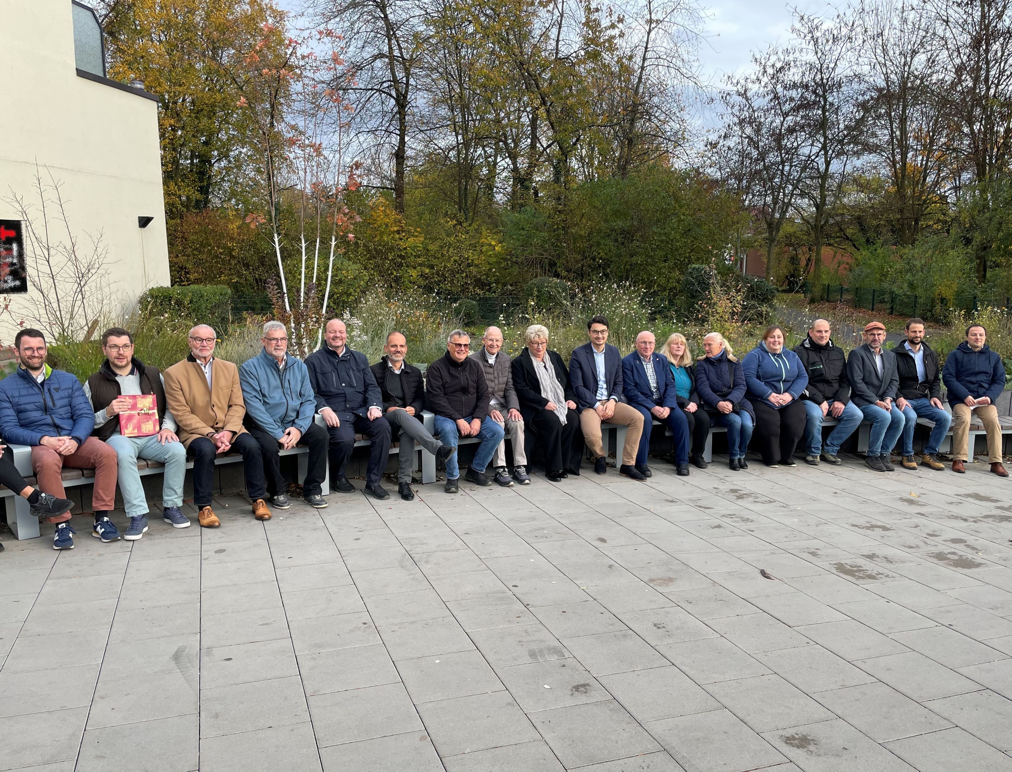 Neue Fußgängerzone in Karthause eröffnet