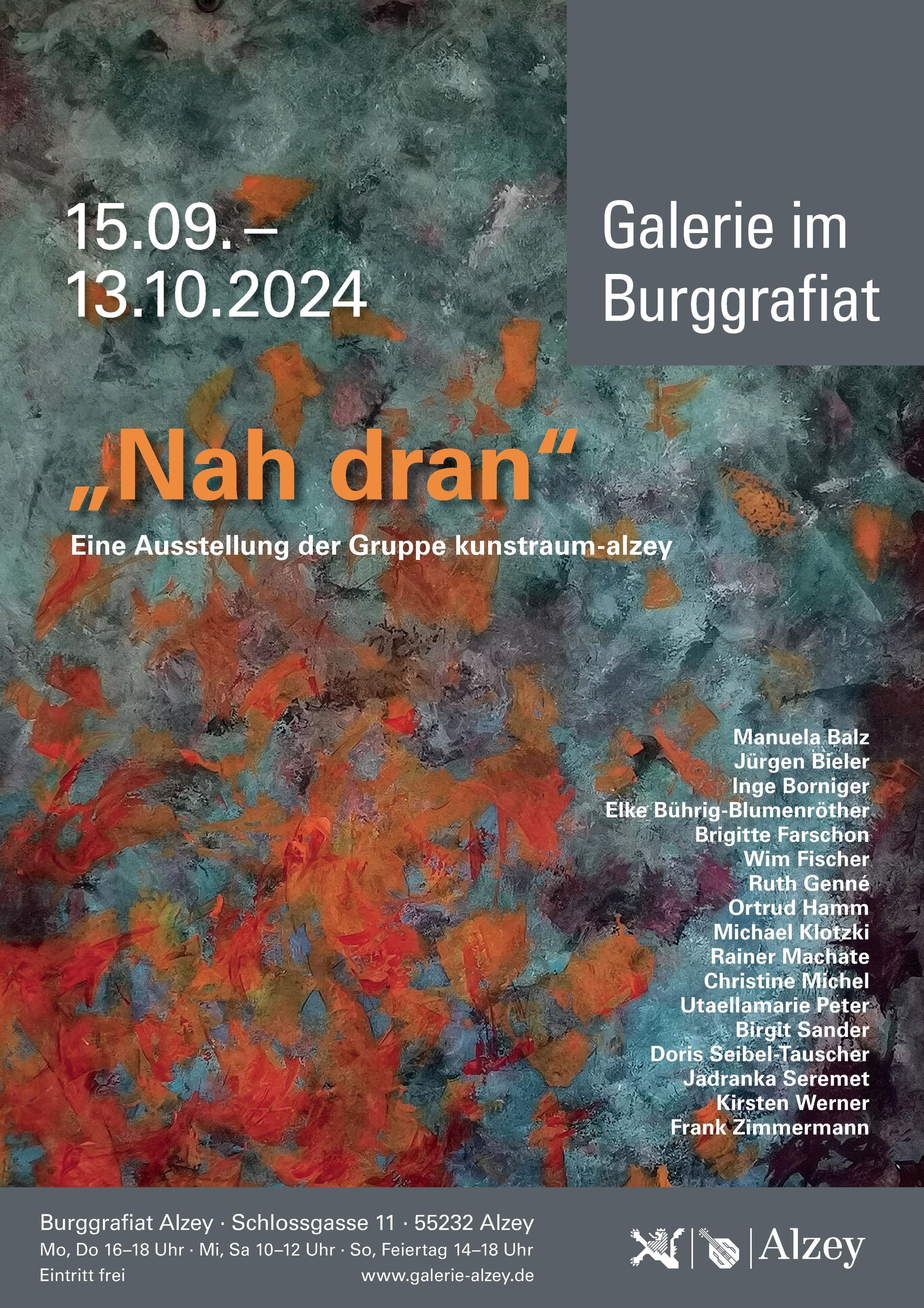 Neue Kunstausstellung 'Nah dran' in Alzey
