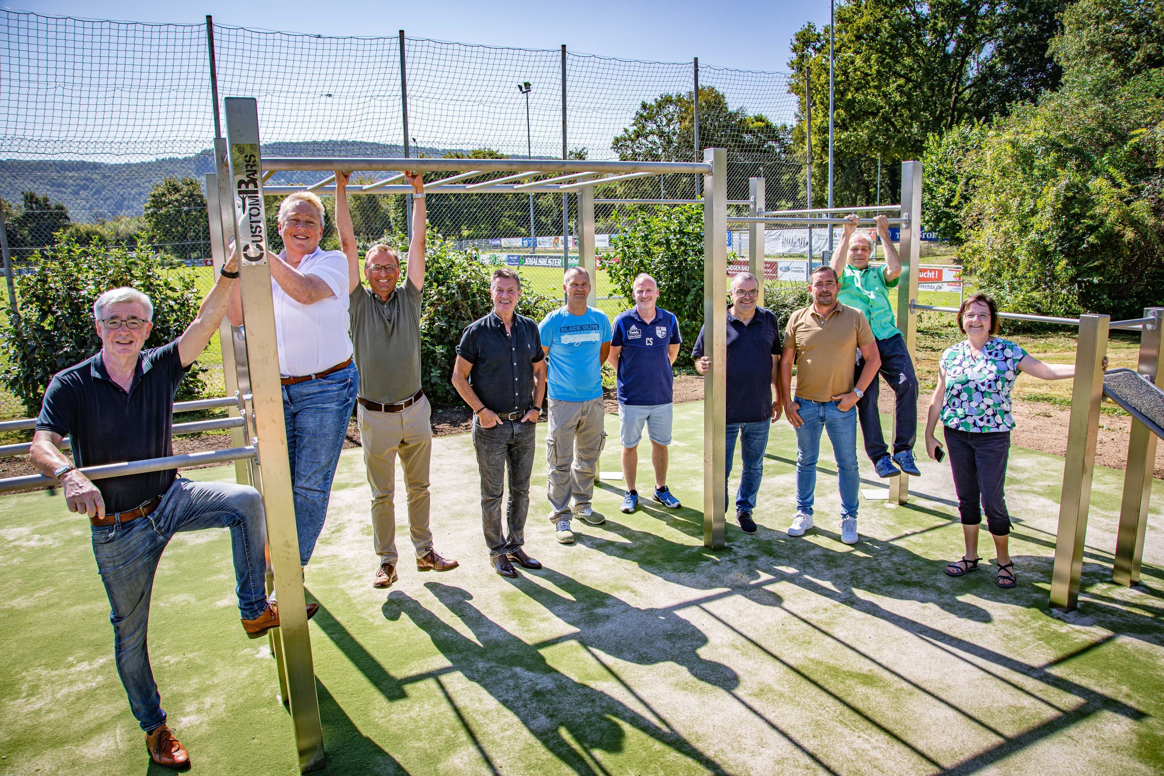 Neue Outdoor-Fitness-Anlage in Güls eröffnet