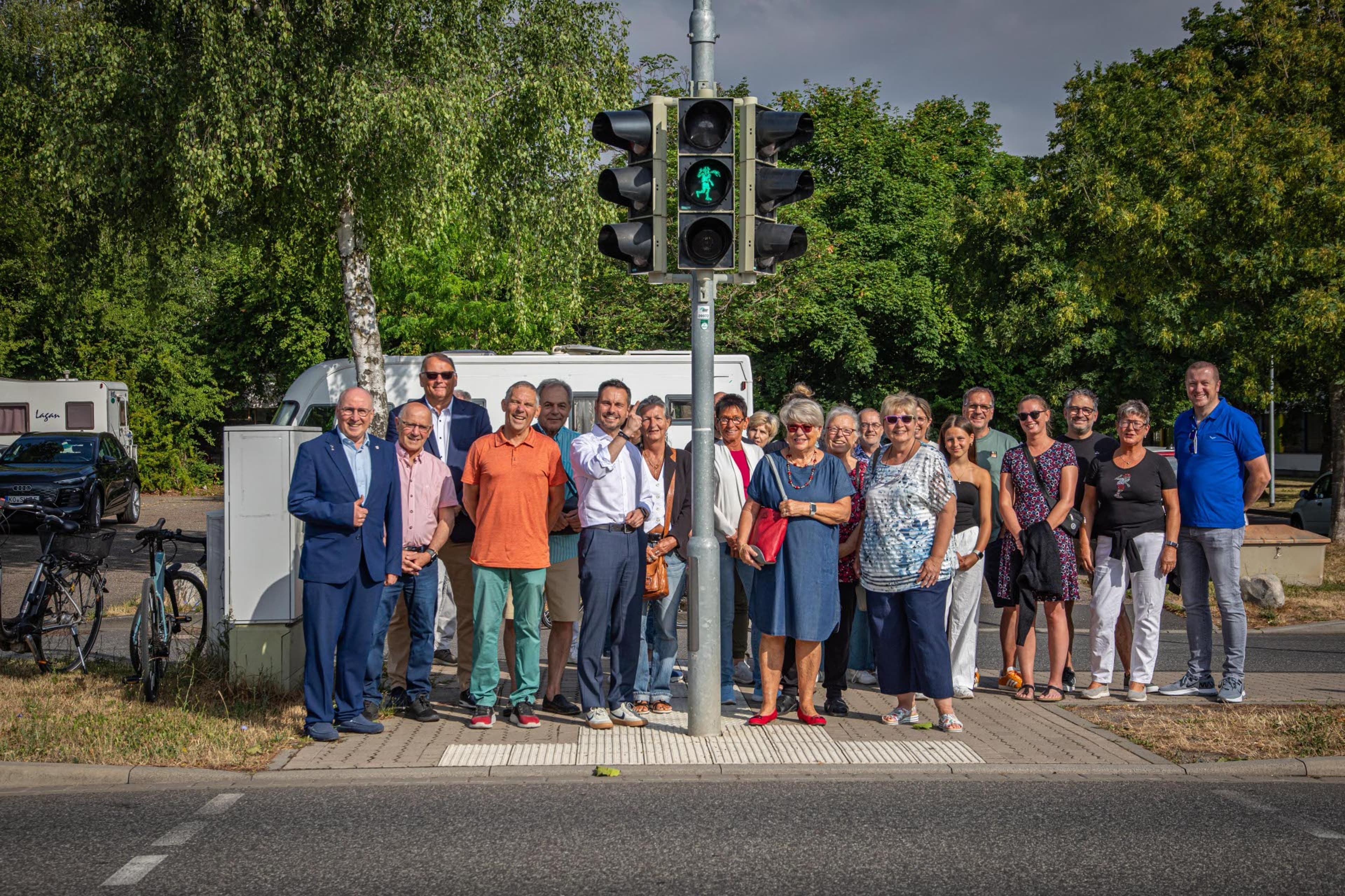 Neue Schängelampel in Koblenz erinnert an Torsten Schupp