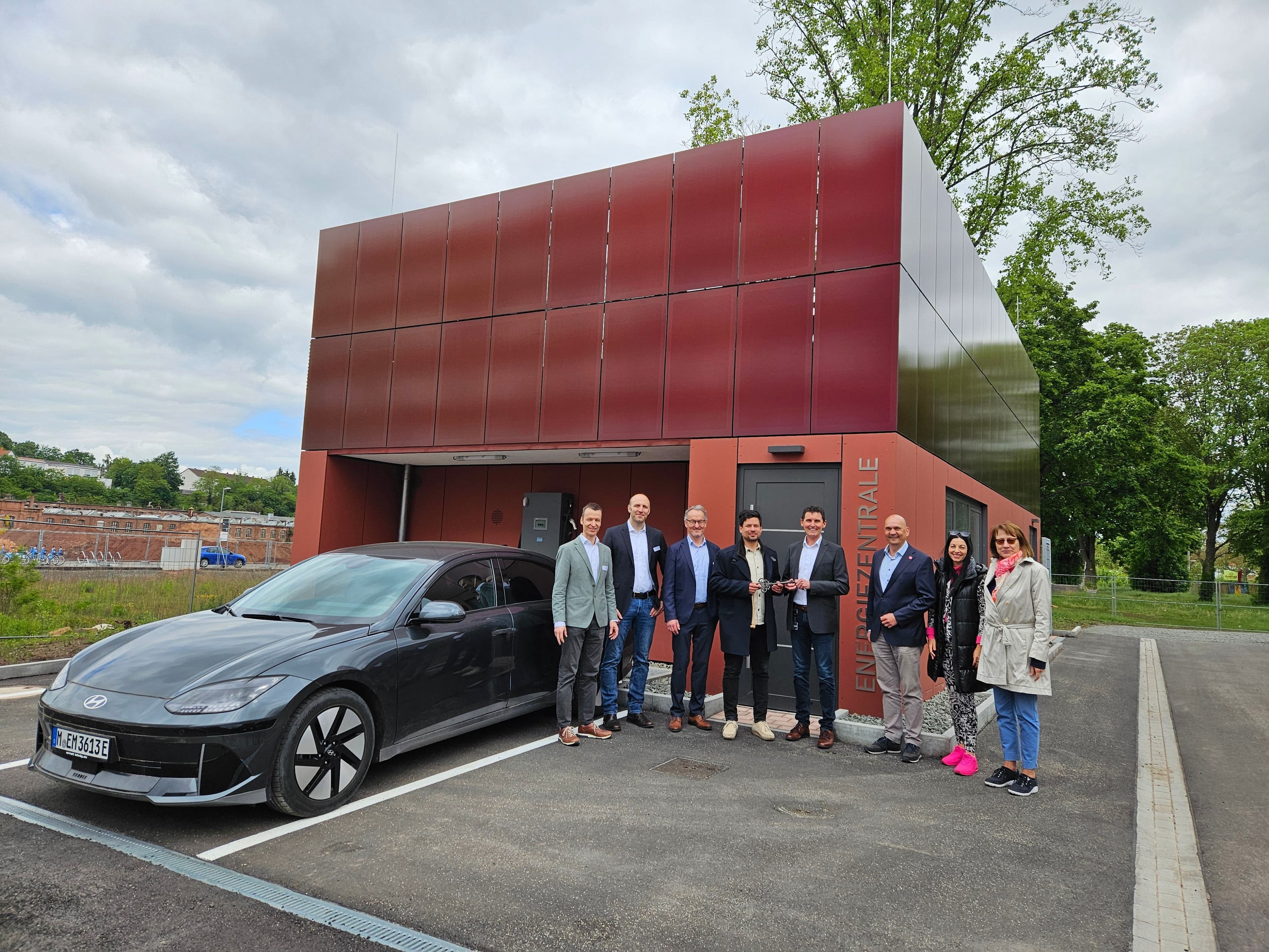Pfaff-Quartier: Neue Energiezentrale eingeweiht