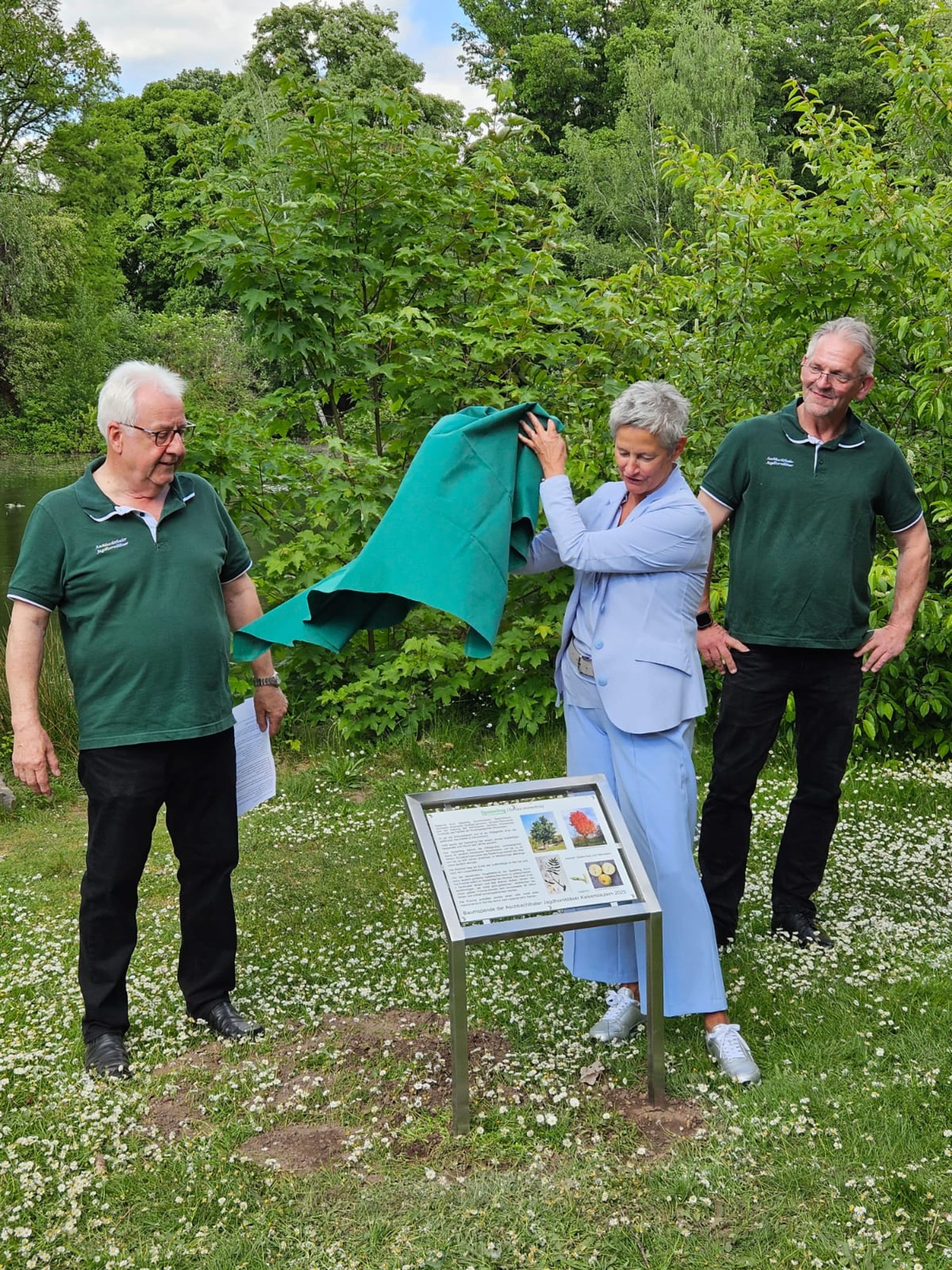 Seltene Baumspende im Volkspark Kaiserslautern