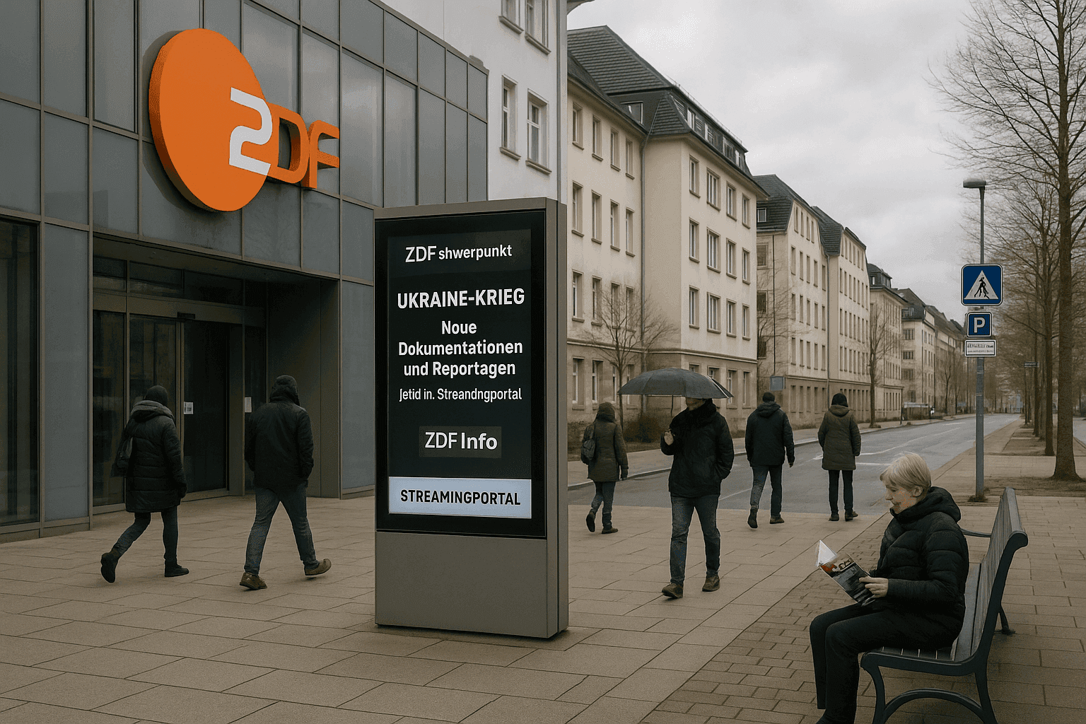 ZDF beleuchtet Ukraine-Krieg vier Jahre danach