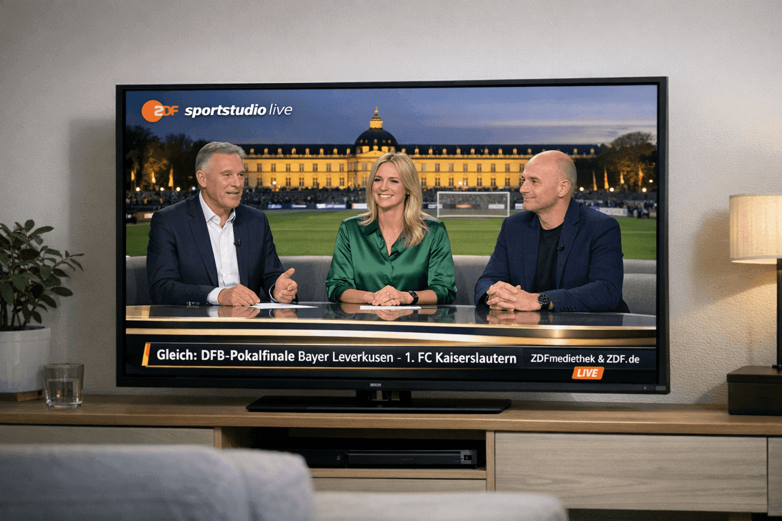ZDF plant Fußballabend mit Final-Double