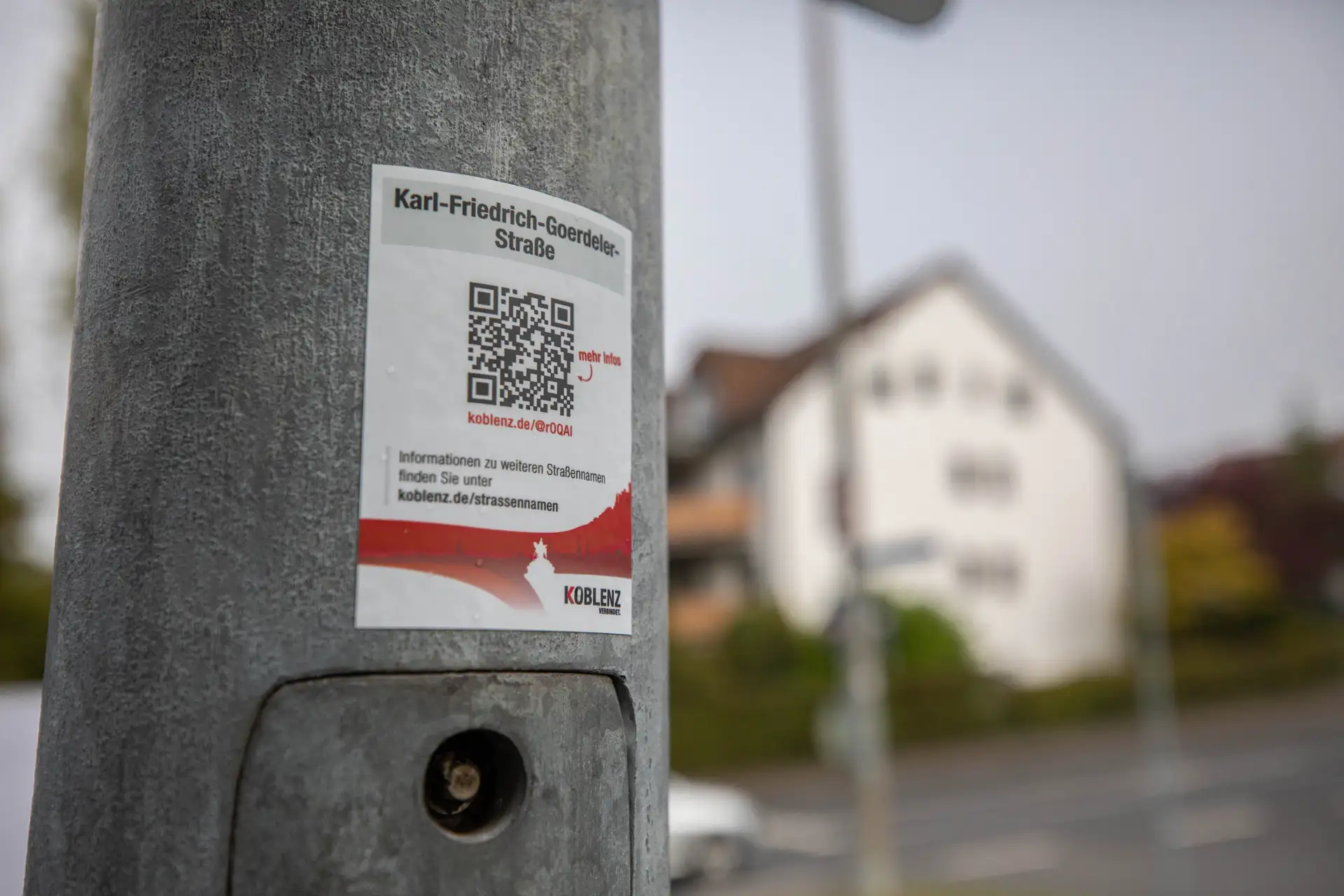 Förderung lokaler Geschichte mit QR-Codes in Koblenz