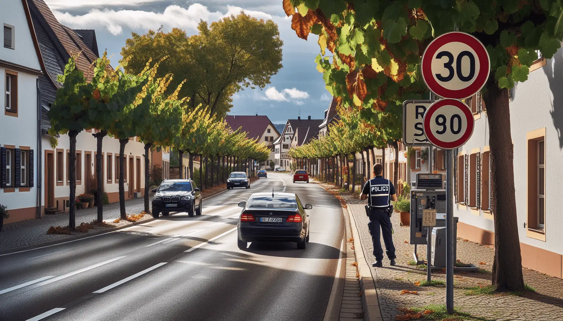 Geschwindigkeitskontrollen in Deidesheim: Ein Aufruf zur Verkehrssicherheit