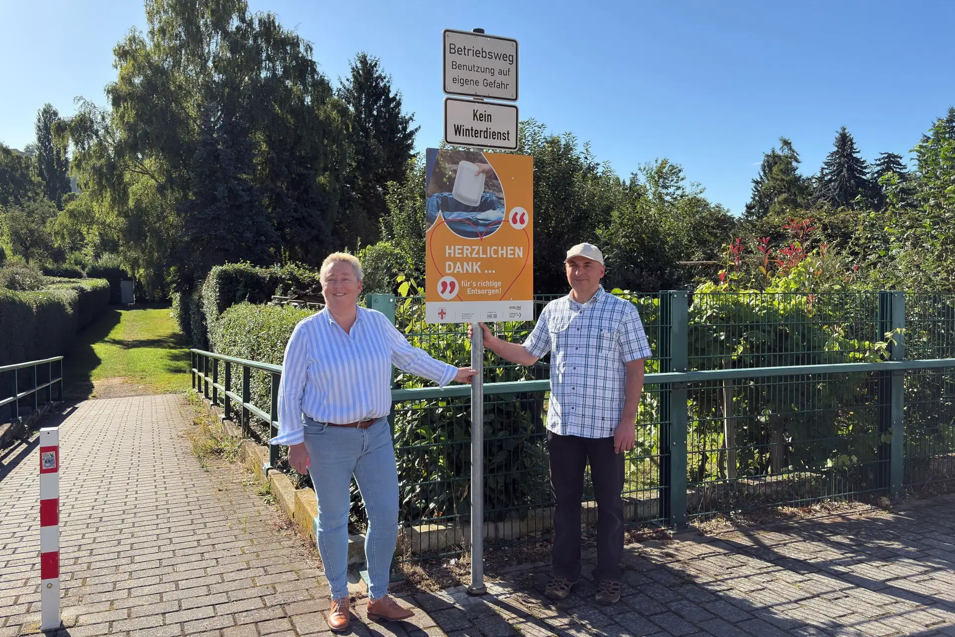 Koblenz kämpft gegen Müll – mit neuen Hinweisschildern