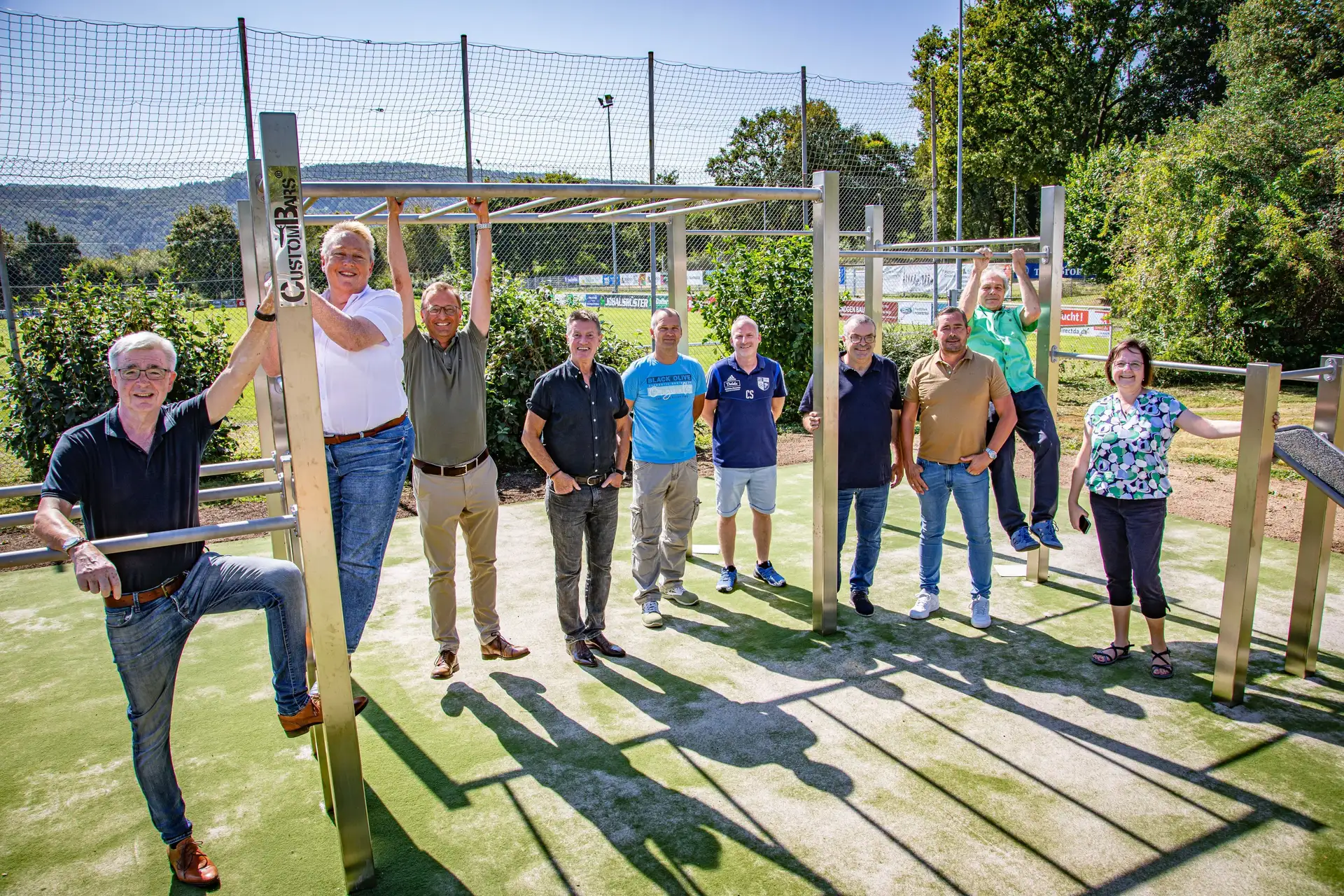 Neue Outdoor-Fitness-Anlage in Güls eröffnet