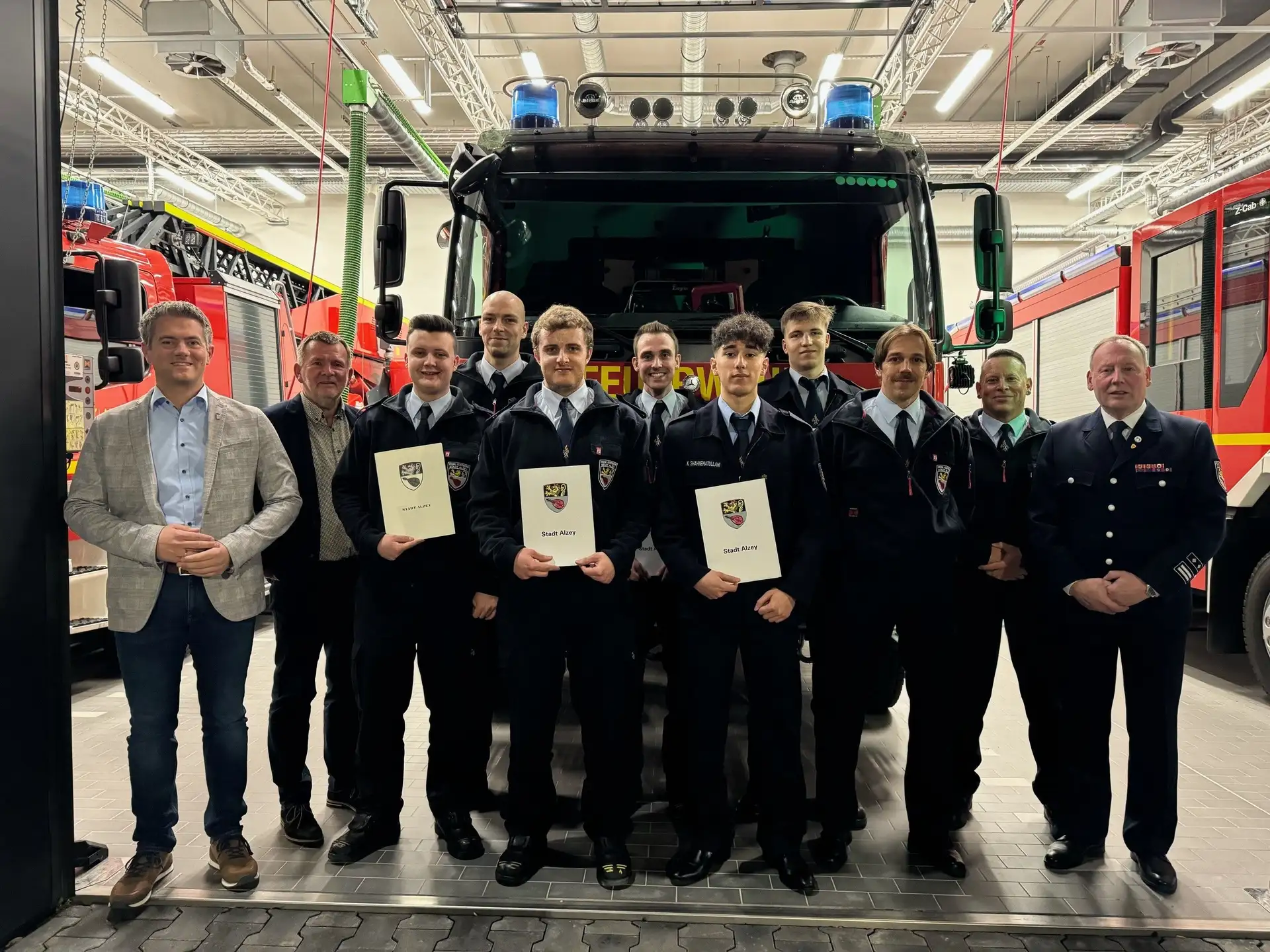 Rekordjahr für die Alzeyer Feuerwehr