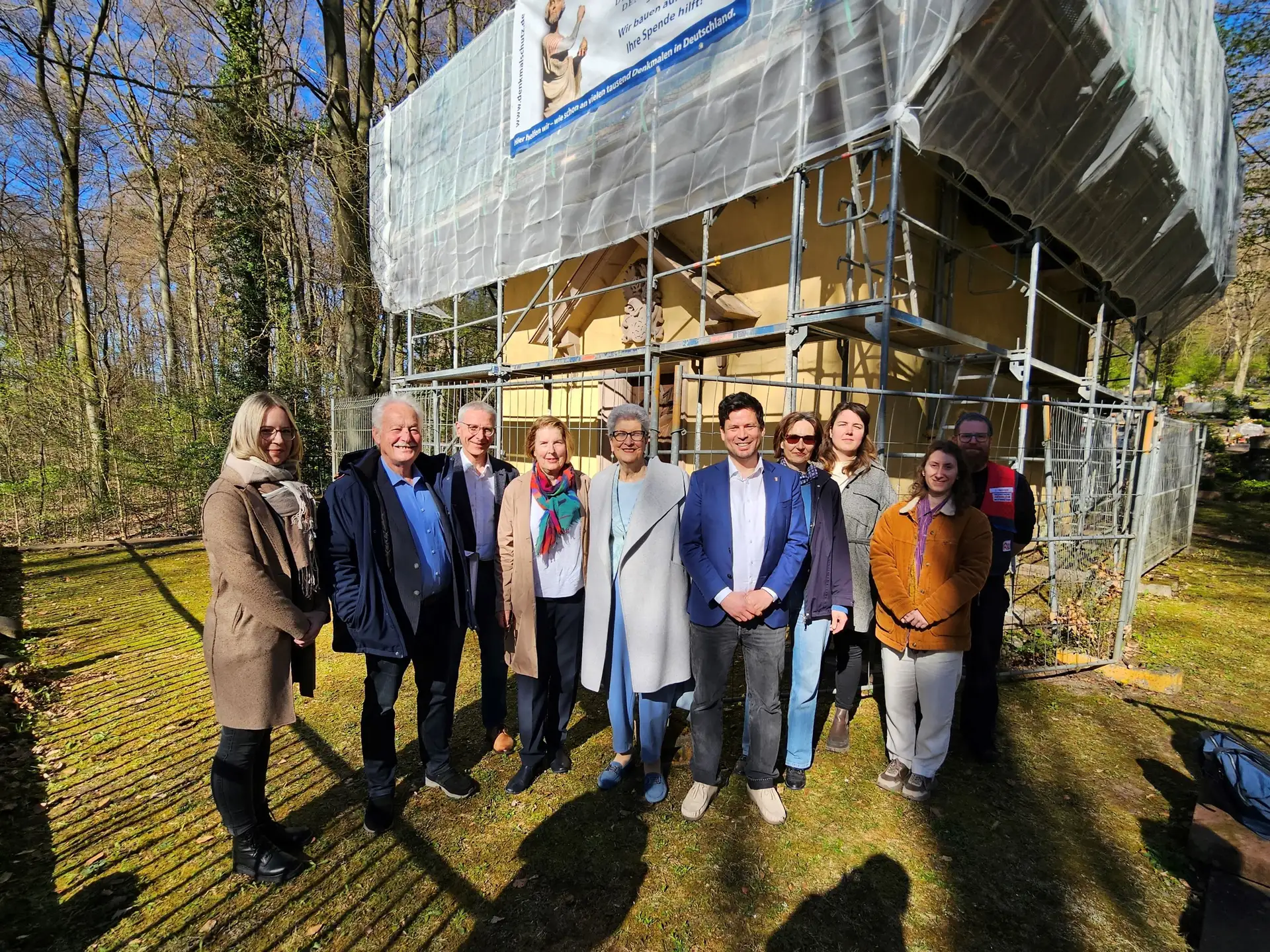 Sanierung der Huberkapelle gestartet
