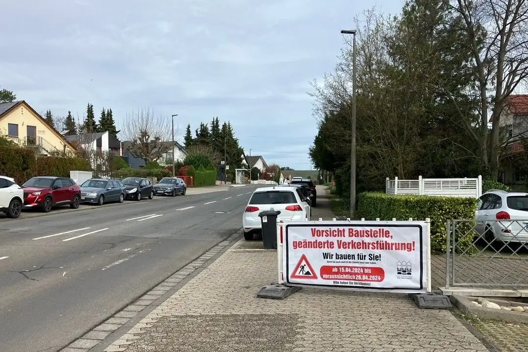 Sanierungsarbeiten in der Bretzenheimer Straße