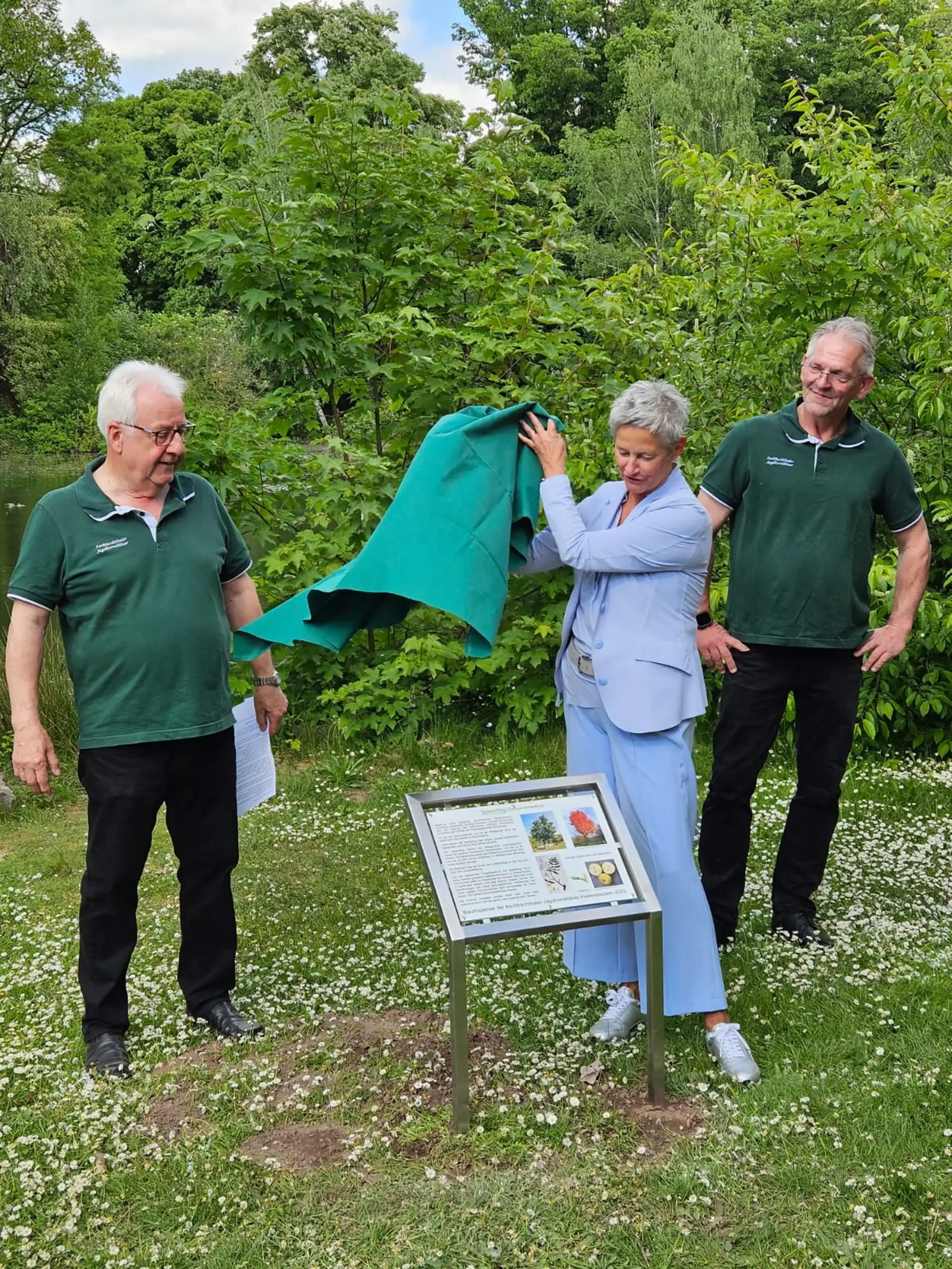 Seltene Baumspende im Volkspark Kaiserslautern