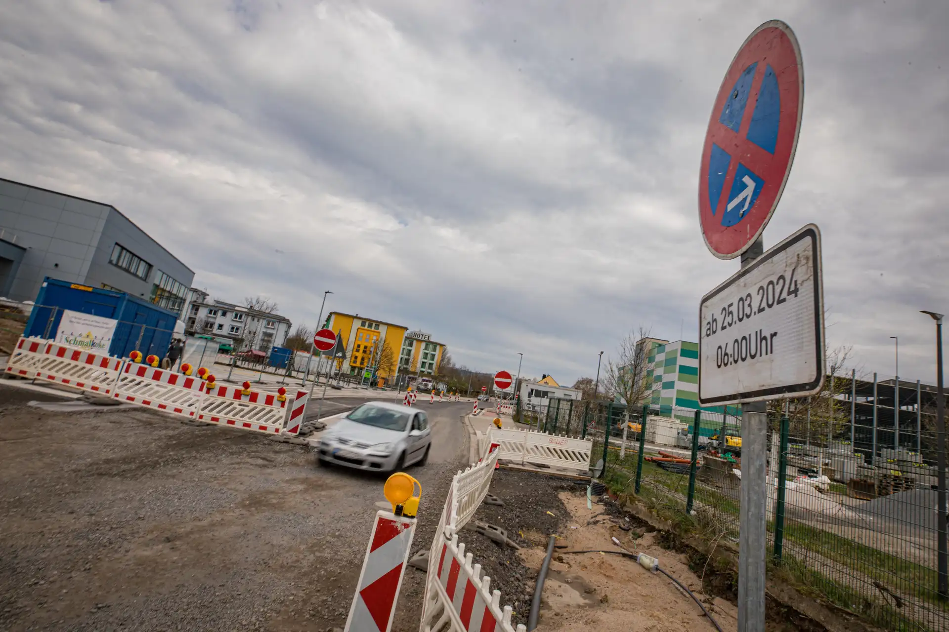 Vollsperrung in Koblenz: Wichtige Straßenarbeiten im Gange