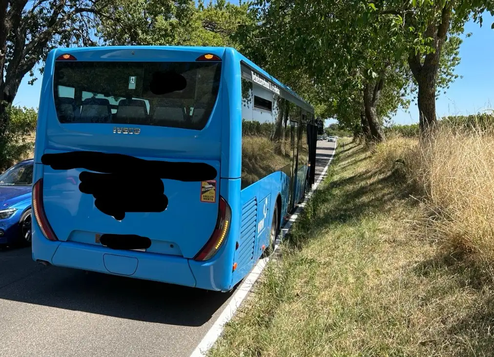 POL-PDLD: L507/Hainfeld - Radfahrerin bei Kollision mit Linienbus schwer verletzt
