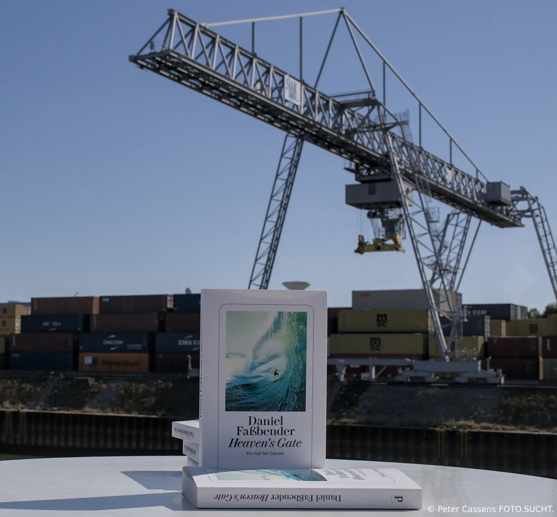 Lesung im Koblenzer Rheinhafen im Rahmen der Veranstaltungsreihe „Ein Buch. Ein Ort.“