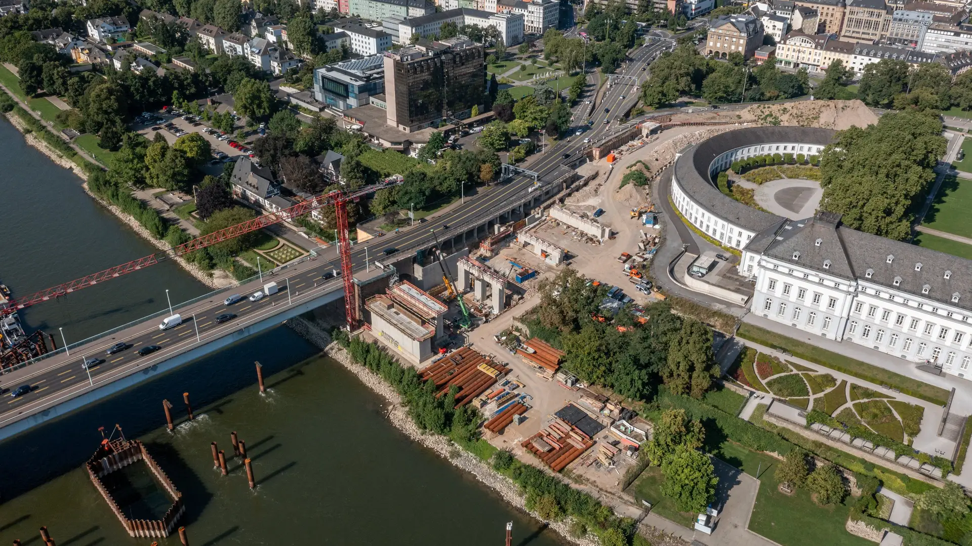 Entdeckung einer Weltkriegsbombe in Koblenz sorgt für Aufregung