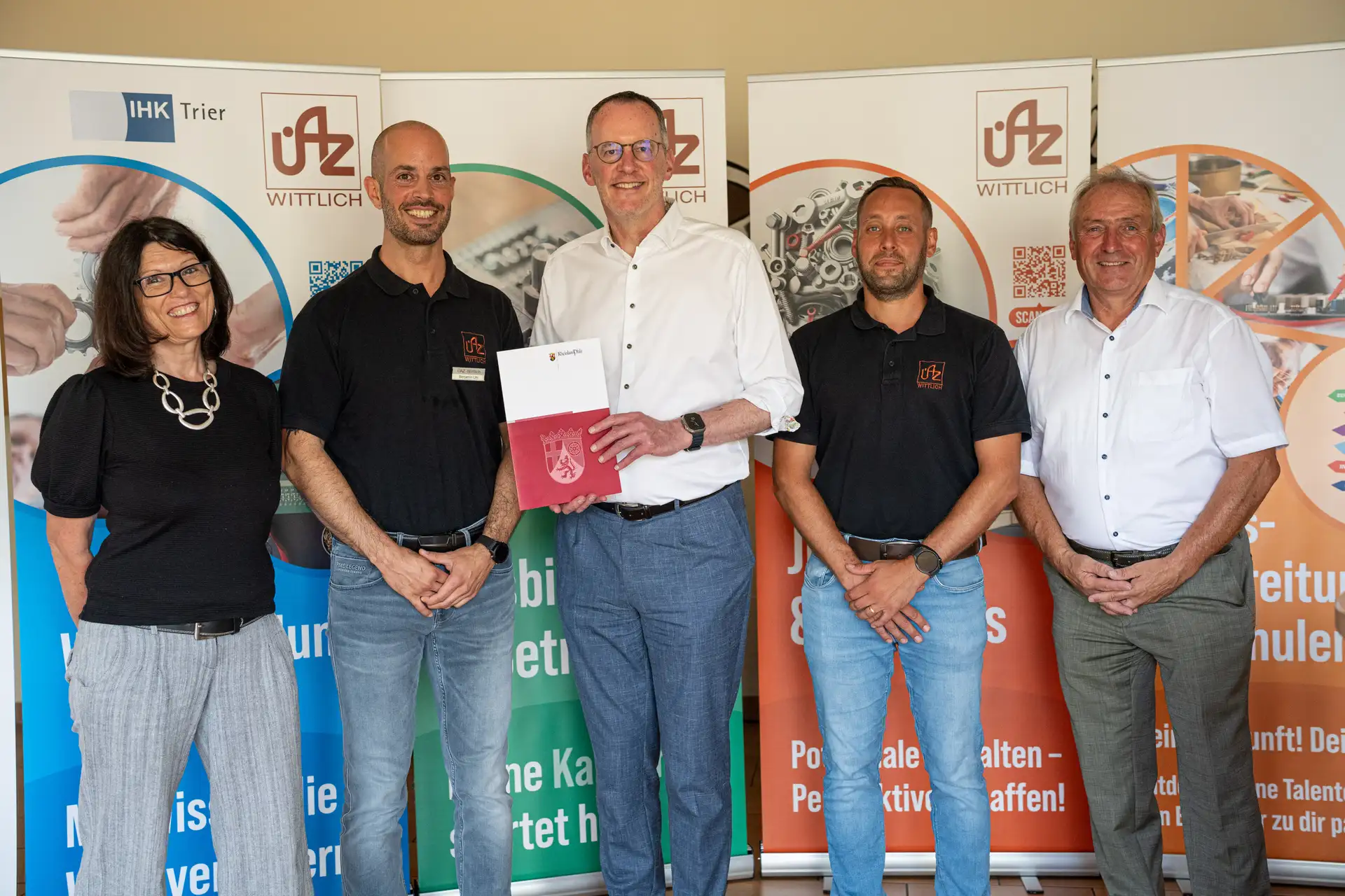 ÜAZ Wittlich erhält Fördermittel für modernere Technik in der Ausbildung