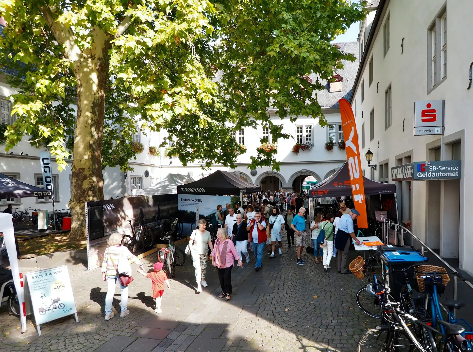 Premiere der Fahrradmesse in Koblenz
