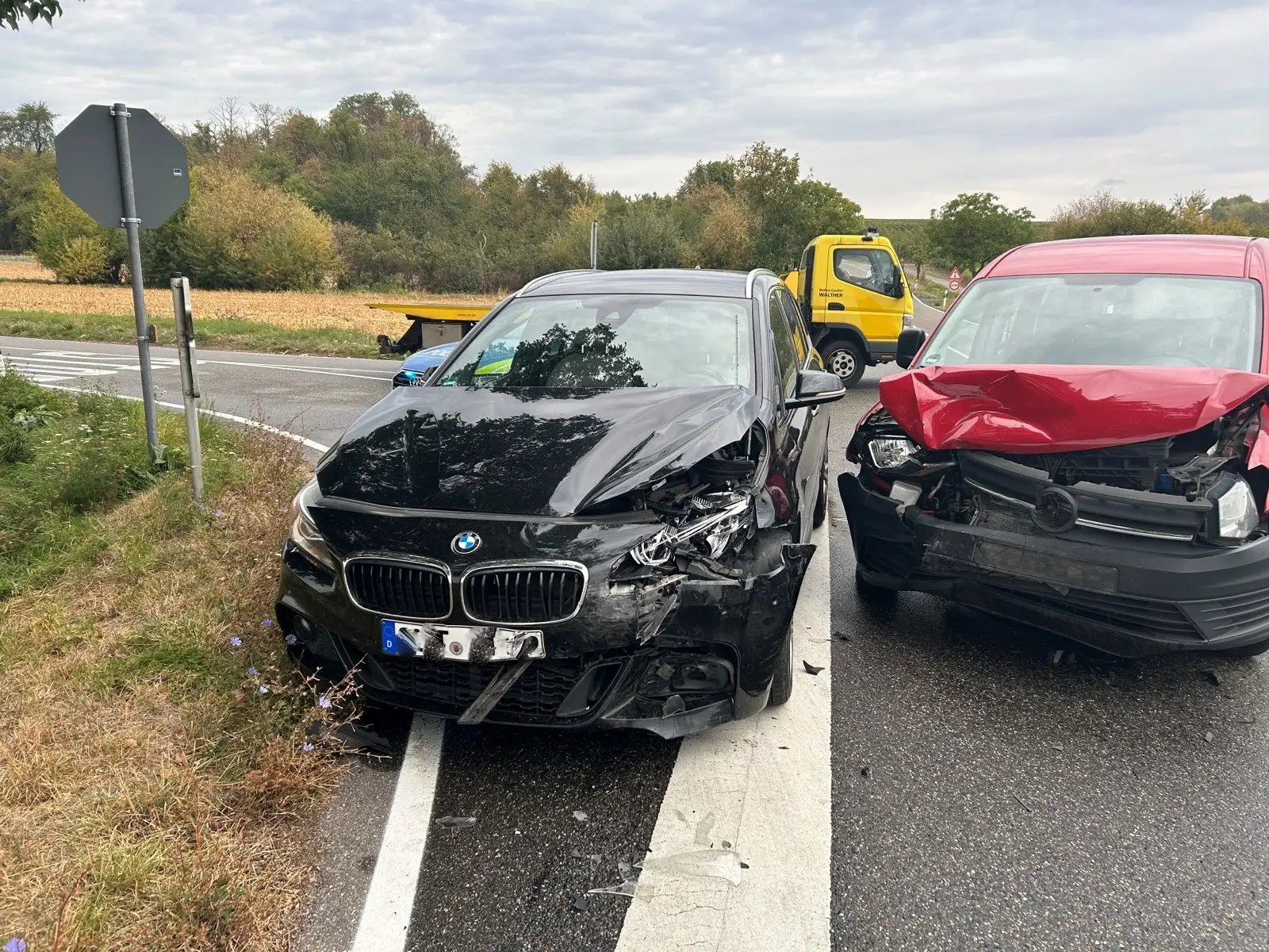 POL-PDLD: L545 Steinfelder Straße/Höfe-Kreuzung - Unfall mit einer verletzten Person